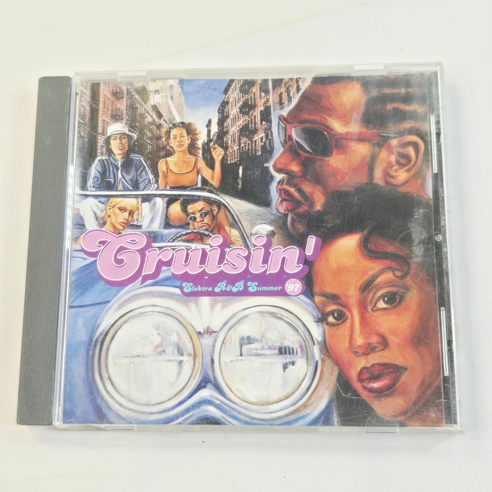 Cruisin' R&B Summer '97 CD Album Unisex OS Multicolor Promo Compilation Elektra